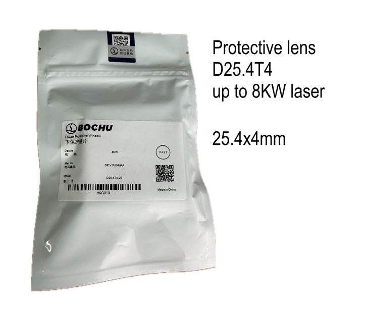 Bochi laser protective lens 25.4x4mm