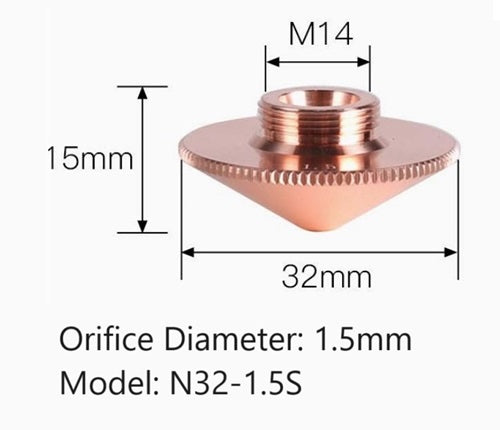 32mm Nozzle Single Layer - Pack of 10